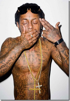 Lil Wayne tats