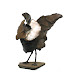 Object: 07897 - Fladderende kemphaan - 28 cm - € 2400,=