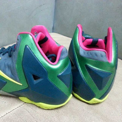 Nike LeBron XI GS – Navy / Green / Pink / Yellow | NIKE LEBRON - LeBron  James Shoes