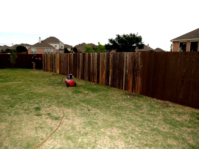 How to Build a New Fence Using Old Scraps www.stylewithcents.blogspot.com. 5