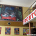 Coffee shop paintings hang inside Pronto Mario