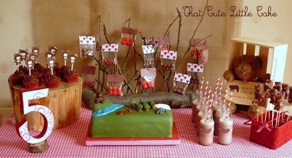 Going on a Bear Hunt Dessert Table Going on a Bear Hunt Dessert Table