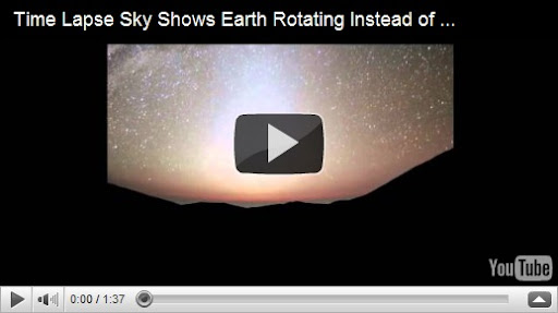 watching the earth rotate