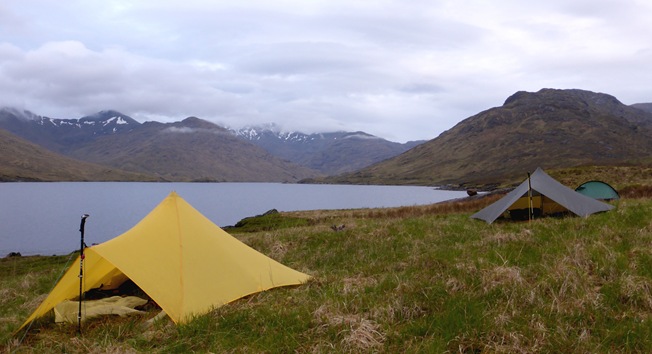 PICTURE OF LOCH QUOICH CAMP PICTURE OF LOCH QUOICH CAMP