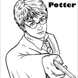 HARRY POTTER DIBUJOS PARA PINTAR