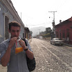 I bet he wouldn't be smiling so much if he realised that wasn't orange juice!