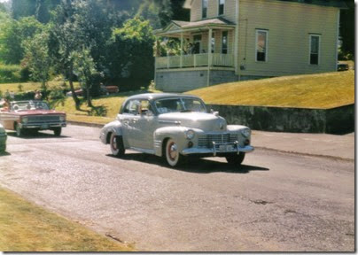12 1941 Cadillac 4-Door Sedan in the Rainier Days in the Park Parade on July 13, 1996