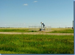 8415 Manitoba Trans-Canada Highway 1 Virden - The Oil Capitol of Manitoba - oil pump 8415 Manitoba Trans-Canada Highway 1 Virden - The Oil Capitol of Manitoba - oil pump