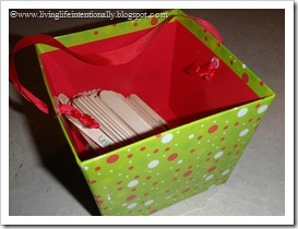 Advent Popsicle sticks