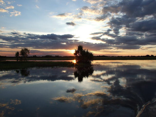 Kakadu NP - Sunset Yello River