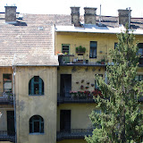 An apartment building near the Buda castle