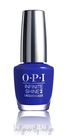OPI Infinite Shine Indignantly Indigo