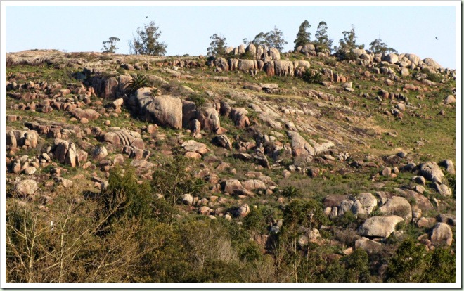 Formaciones rocosas del Cerro de la Palmera