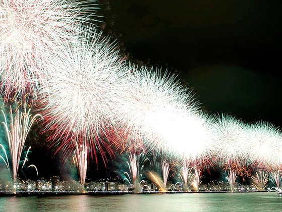 Rio, 01/01/2011, Reveillon em Copacabana / Queima de fogos