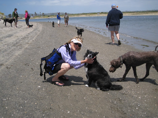 Priscilla and Cassie: Girls day at the beach.