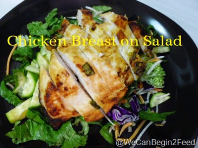 Chicken Breast on Salad