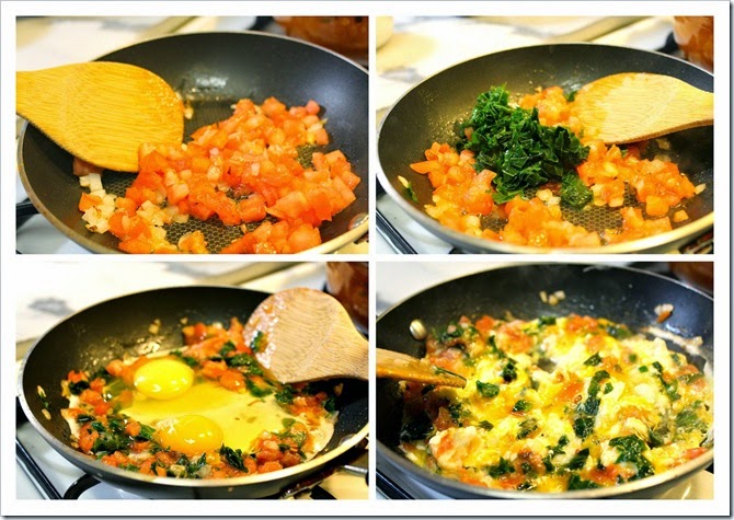 Scrambled Eggs with Chaya | Instructions step by step, quick and easy recipe