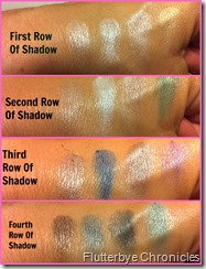 Elf shadow swatches