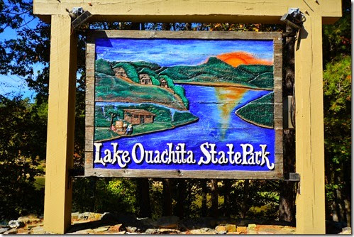 Lake Ouachita Sign