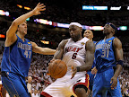 Heat Allow Mavs for a Big 4th Quarter Comeback. Lose Game Two. lebron james nba 110602 mia vs dal 43 game 2 Heat Allow Mavs for a Big 4th Quarter Comeback. Lose Game Two.