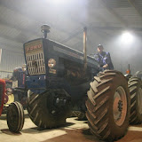 ...Gerwin op de Northrop tractor - zo trots als een pauw