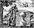 Mylius Philosophia Reformata Fig 25 An Old Man Leans On A Large Cubic Stone Or Square Built Furnace
