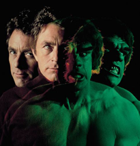 c0 Bill Bixby and Lou Ferrigno as The Incredible Hulk on TV. "Mr McGee, don't make me angry. You wouldn't like me when I'm angry."