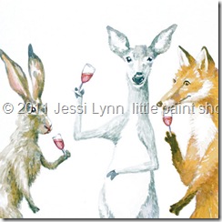 Jessi Lyn little paint shop woodland social