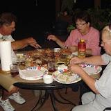 Eating Blue Crabs.
