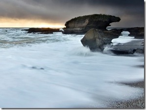 Punakaiki beach