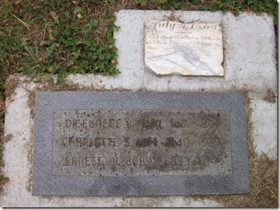 IMG_8339 Dr. Eugene R. Fiske Tombstone at Lee Mission Cemetery in Salem, Oregon on August 12, 2007