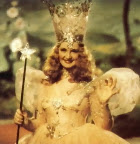 The crown of Glinda -- the good witch from Wizard of Oz -- was our inspiration for the candy crown. The crown of Glinda -- the good witch from Wizard of Oz -- was our inspiration for the candy crown.
