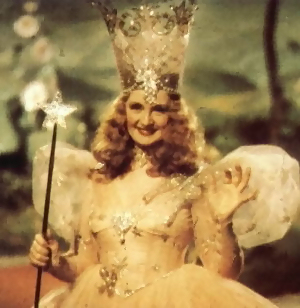 The crown of Glinda -- the good witch from Wizard of Oz -- was our inspiration for the candy crown. The crown of Glinda -- the good witch from Wizard of Oz -- was our inspiration for the candy crown.
