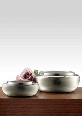 Nickel center bowls.