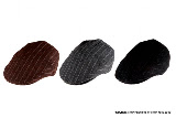 Fall/winter wool poly blend ivy caps
2087 brown/white 2087 grey/white 2087 black/white