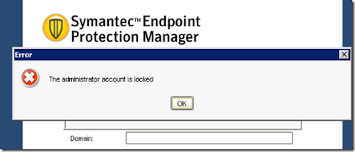 symantec endpoint manager default password