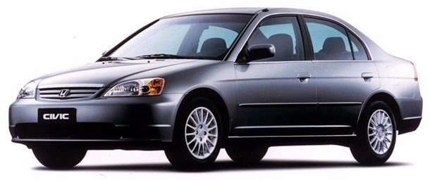20.12.2000 - Divulgação - CA - Veículos - Automóvel Honda Civic 2001