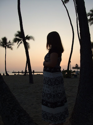 Debbie Watches the Sunset