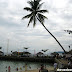 The seaside veranda and nipa huts offer a quick view of the beach at Camp Holiday