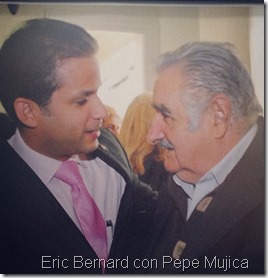 Erick Bernard con Pepe Mojica