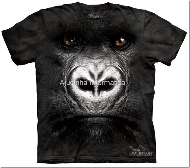 camiseta gorila