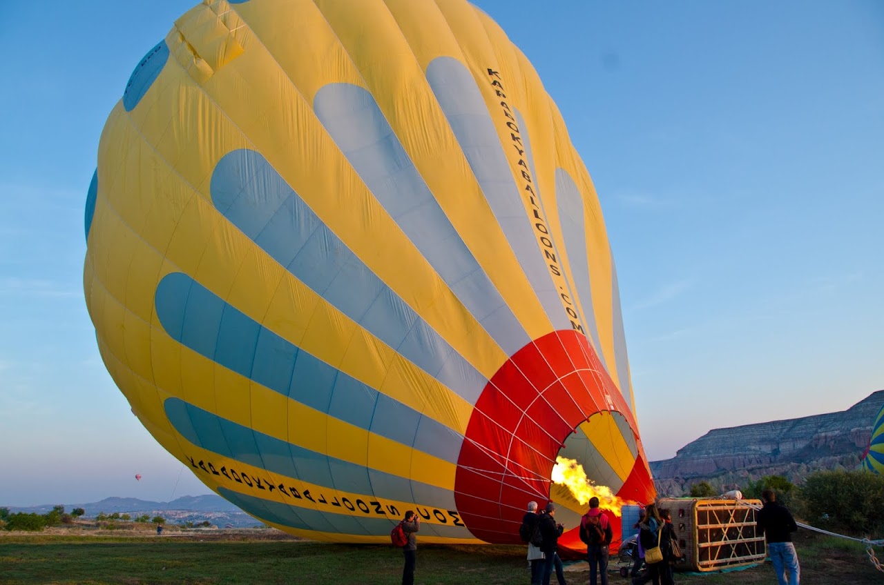 Hot air ballooning in Cappadocia
