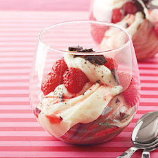 White and Dark Chocolate Pudding Parfaits
