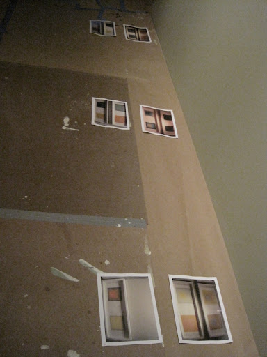 I laid them all out.