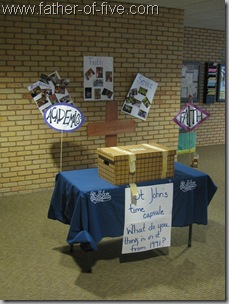 Time Capsule opening - St. John the Baptist School - Jordan, Mn