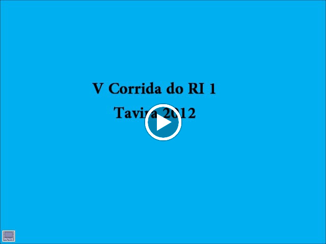 V Corrida do RI 1 - Tavira 2012.wmv