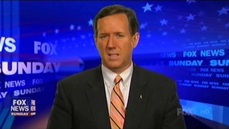 Santorum on Fox News Santorum on Fox News