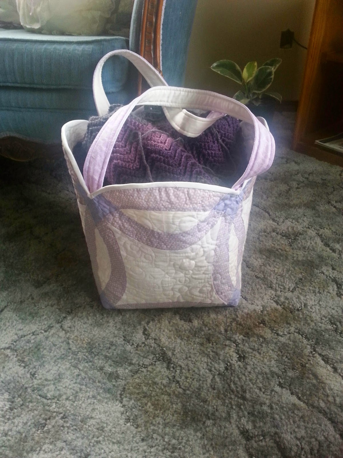 Cat on my Quilt Designs Wedding Ring Bag