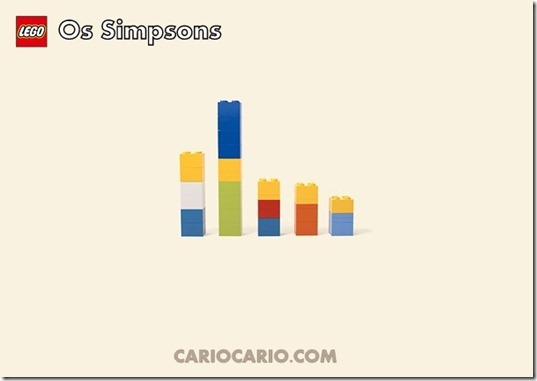 Lego os simpsons