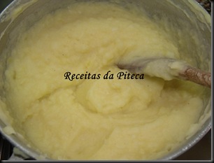 Puré com alho Puré com alho